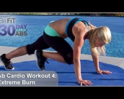 Ab Cardio Workout 4: Extreme Burn | 30 DAY 6 PACK ABS