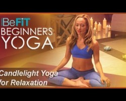 Candlelight Yoga for Relaxation & Meditation | BeFiT Beginners Yoga- Kino MacGregor