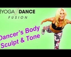 Dancer’s Body Sculpt & Tone Workout: Yoga Dance Fusion- Sydney Benner