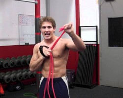 How To: Standing Resistance Band Arm-Extension