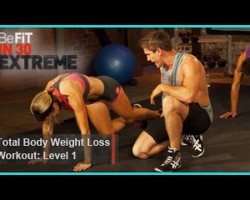 Total Body Weight Loss Workout Level 1 (Calisthenics) | BeFit in 30 Extreme