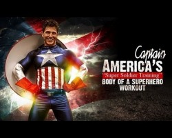Captain America’s “Super Soldier Training”: Body of a Superhero Workout!