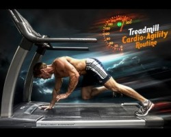 Treadmill Cardio-Agility Routine!