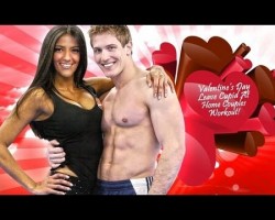 Valentine’s Day “Leave Cupid At Home” Couples Workout!