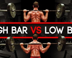 Squat: High Bar Vs Low Bar – Which Builds More Muscle? More Strength? (Great Warm-Up Tips!)