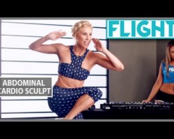 FLIGHT: Abdominal Cardio Sculpt Workout-Sydney Benner