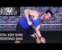 Total Body Burn Resistance Band Training with Drake: Circuit 1- Sweat Factor