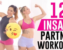 12 INSANE Partner Exercises You’ve Never Seen with Lauren Froderman!