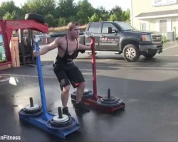 520lbs Yoke Walk – 70 Ft. X  2