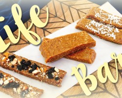 ☼ LIFE BARS ☼ How to Make Your Own Nutrition Bars | CHEAP CLEAN EATS