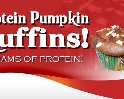 Protein Pumpkin Muffins! Low Carb With Protein Recipe!
