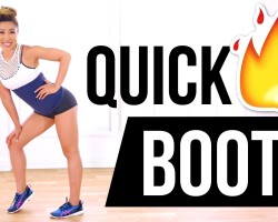 Quick Burn Booty & Thighs Workout!