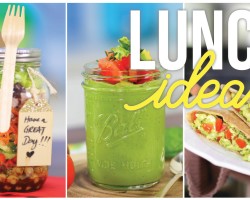 Creative, Healthy Lunch Ideas for School & Work!