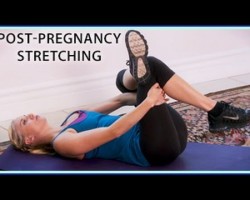 Post Pregnancy Cool-Down Stretching Routine: Healthy, Fit, Happy Mom