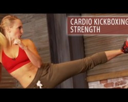 Cardio Kickboxing Strength Workout: Sweat Factor- Sam