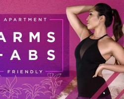 Toned Arms + Flat Abs | Apartment Friendly Workout