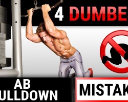 4 Dumbest AB Pulldown Mistakes Sabotaging Your ABS! STOP DOING THESE!