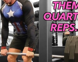 AlphaDestiny… Heavy Above The Knee Rack Pulls Look Ridiculous…
