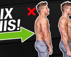Fix Rounded Shoulders With 1 Exercise! | NO MORE NERD NECK!