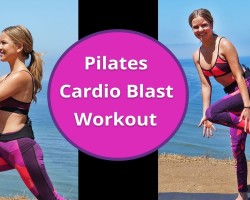 Pilates Cardio Blast Workout – Mat Pilates Class