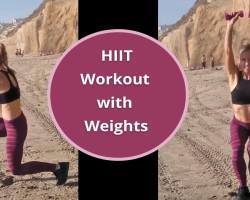 HIIT Workout with Weights – Fat Burning Cardio HIIT