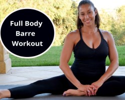 Full Body Barre Workout with Light Weights