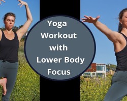 Vinyasa Flow Yoga Workout with Lower Body Focus: Hip Stretching