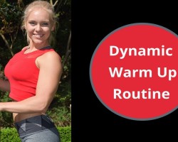 3 Minute Dynamic Warm Up routine