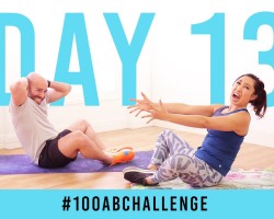 Day 13: 100 Butterfly Sit Ups! | #100AbChallenge w/ Matt Santoro