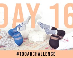 Day 16: 100 Eagle Abs! | #100AbChallenge w/ my sister