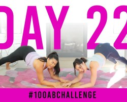 Day 22: 100 Butt Ups! | #100AbChallenge w/ Remi Ashten