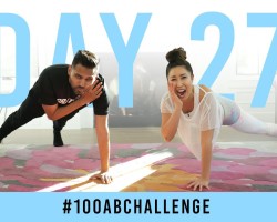 Day 27: 100 Shoulder Tap Planks! | #100AbChallenge w/ Jay Shetty