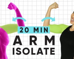 20 Minute Arm Isolate Workout | Intense Bodyweight Exercises