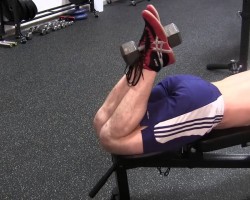 How To: Dumbbell Hamstring Curl