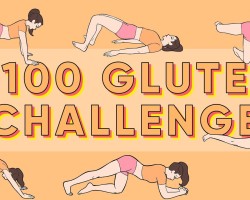 I'm taking the 100 Glute Challenge. You in?