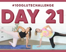 Day 21: Elevated Leg Circles! | 100 Glute Challenge w/ Grace Helbig