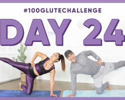 Day 24: Kneeling Attitude Line! | 100 Glute Challenge w/ Kyle Hanagami