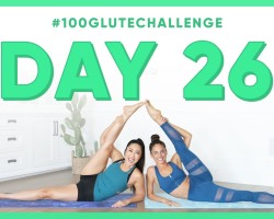 Day 26: Parachuter Legs! | 100 Glute Challenge w/ Kylie Shea