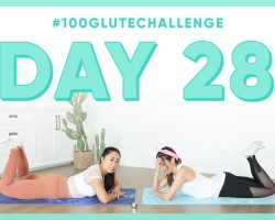 Day 28: Double Hammy Curls! | 100 Glute Challenge w/ Megan Nicole