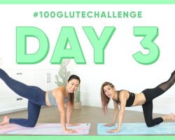 Day 3: Hamstring Curl to Butt Lift! | 100 Glute Challenge w/ Lisa Bilyeu