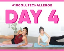 Day 4: Mermaid Front Raise! | 100 Glute Challenge w/ Wengie