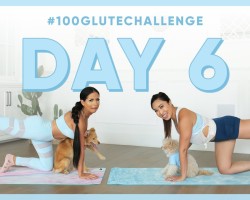 Day 6: Pointed Butt Lift! | 100 Glute Challenge w/ Amber Scholl