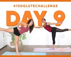 Day 9: Standing Leg Pulse! | 100 Glute Challenge w/ Michelle Khare