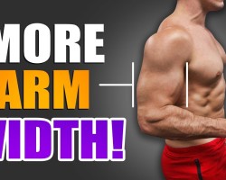 1 Easy Tip For WIDER ARMS! | FILL YOUR T-SHIRT SLEEVES!