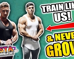 INSTA-GAHHHBAGE: How To Get BIG ARMS… In 100 Years | But We Look Cute In GymShark Right? (Ep.3)