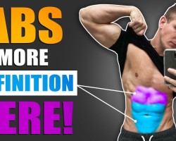 3 Easy Tips For More Defined ABS! | DO THESE AT HOME!