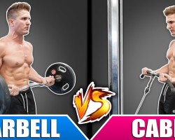 Barbell Curl VS Cable Curl | Which Builds BIGGER Biceps Faster?