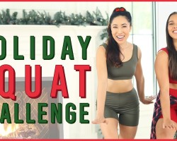 Holiday Squat Challenge | All I Want For Christmas Is You